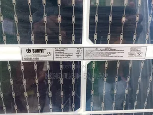 New 600w Solar Panel Bifacial 144 Cell 2 Phase