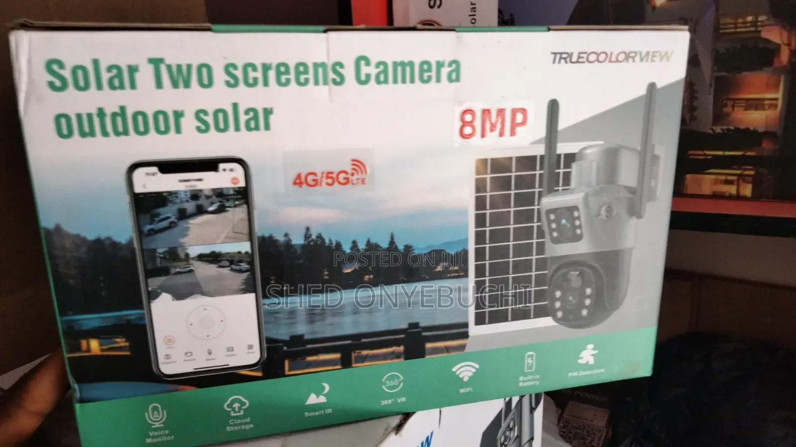 CCTV PTZ Camera Dual View