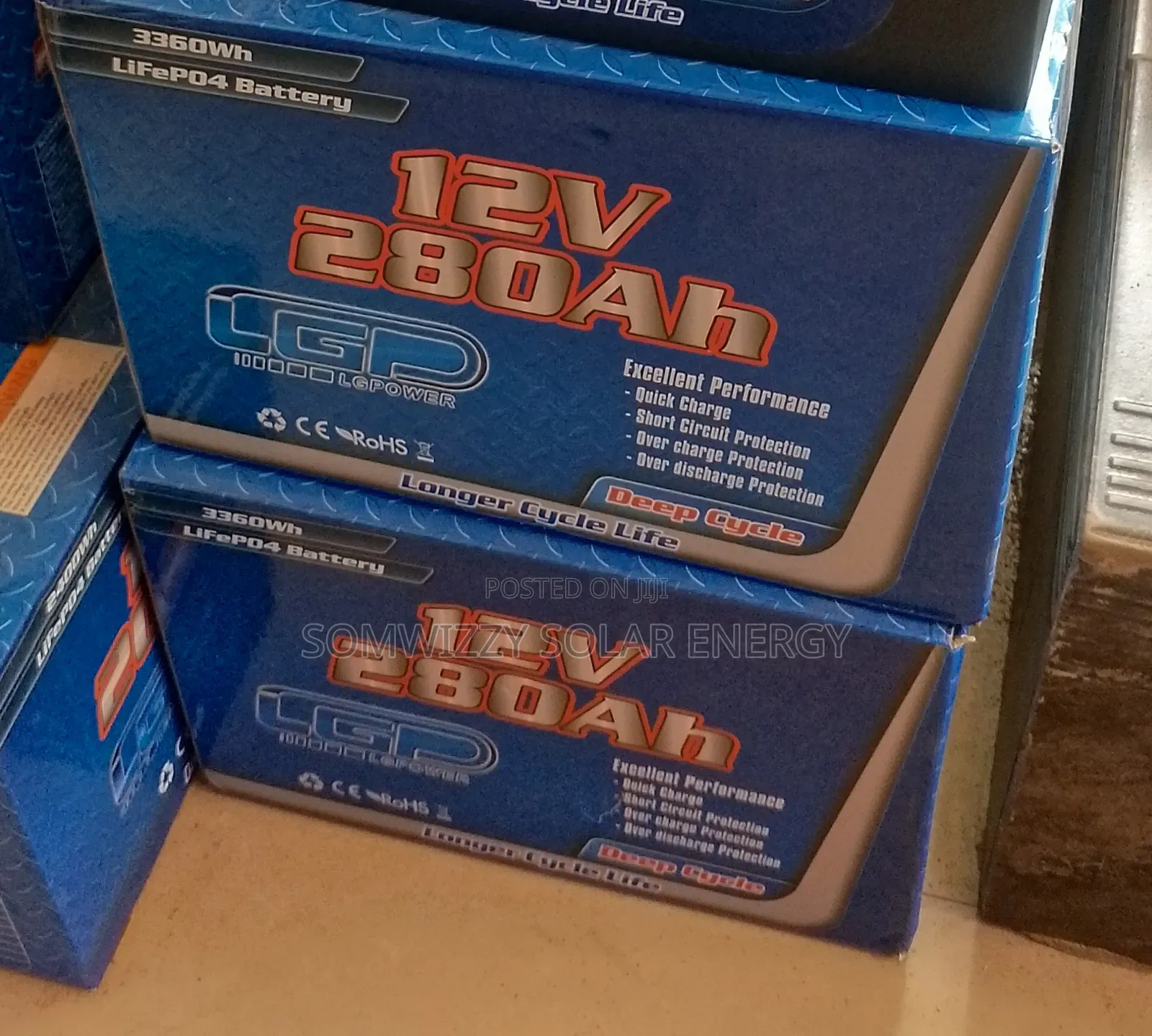 High Quality 280ah Lithium Battery 12v