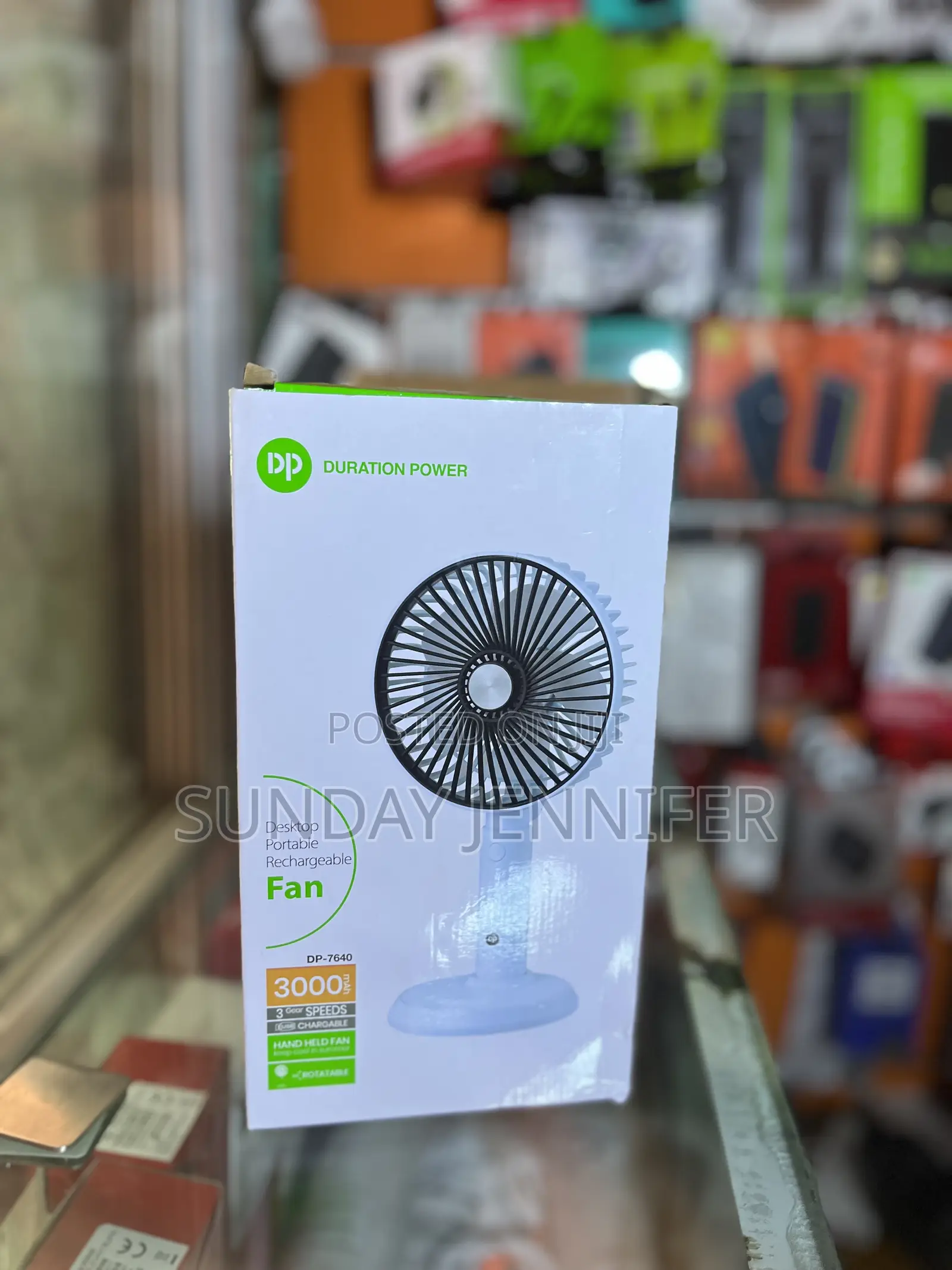 Rechargeable Hand Fan