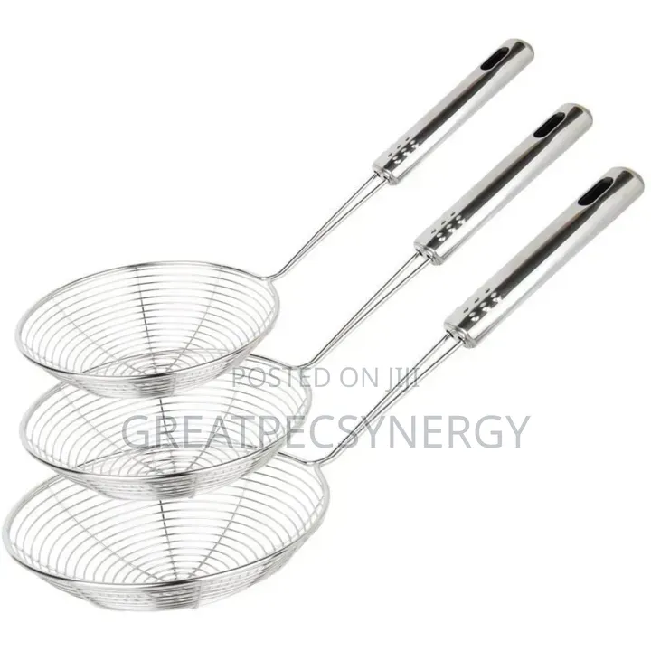 3 in 1 Deep Kitchen Frying Sieve