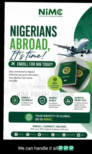 Nigeria International Passport 'New and Renewal.