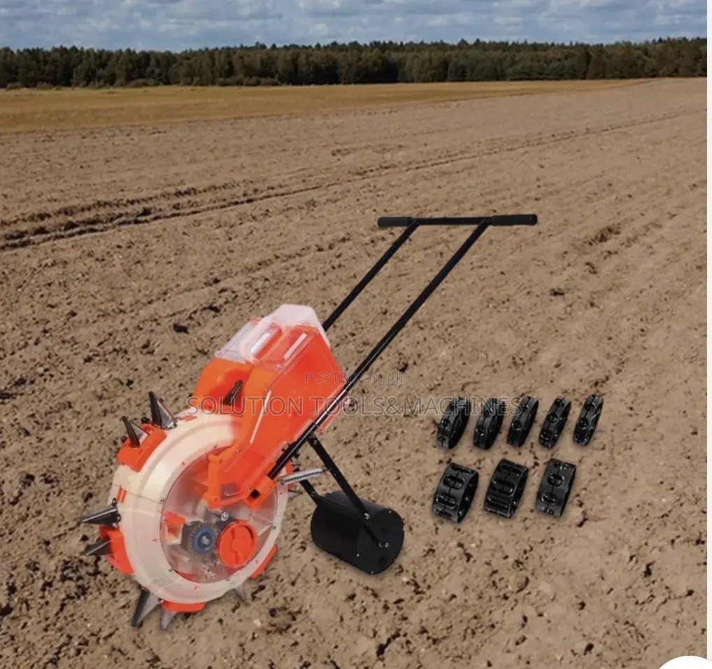 Hand Push Seed Planter (Rolling Type)