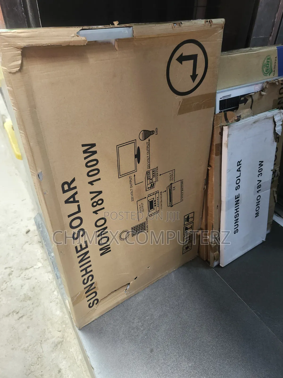 100w Solar Panel 18v Sunshine Panel