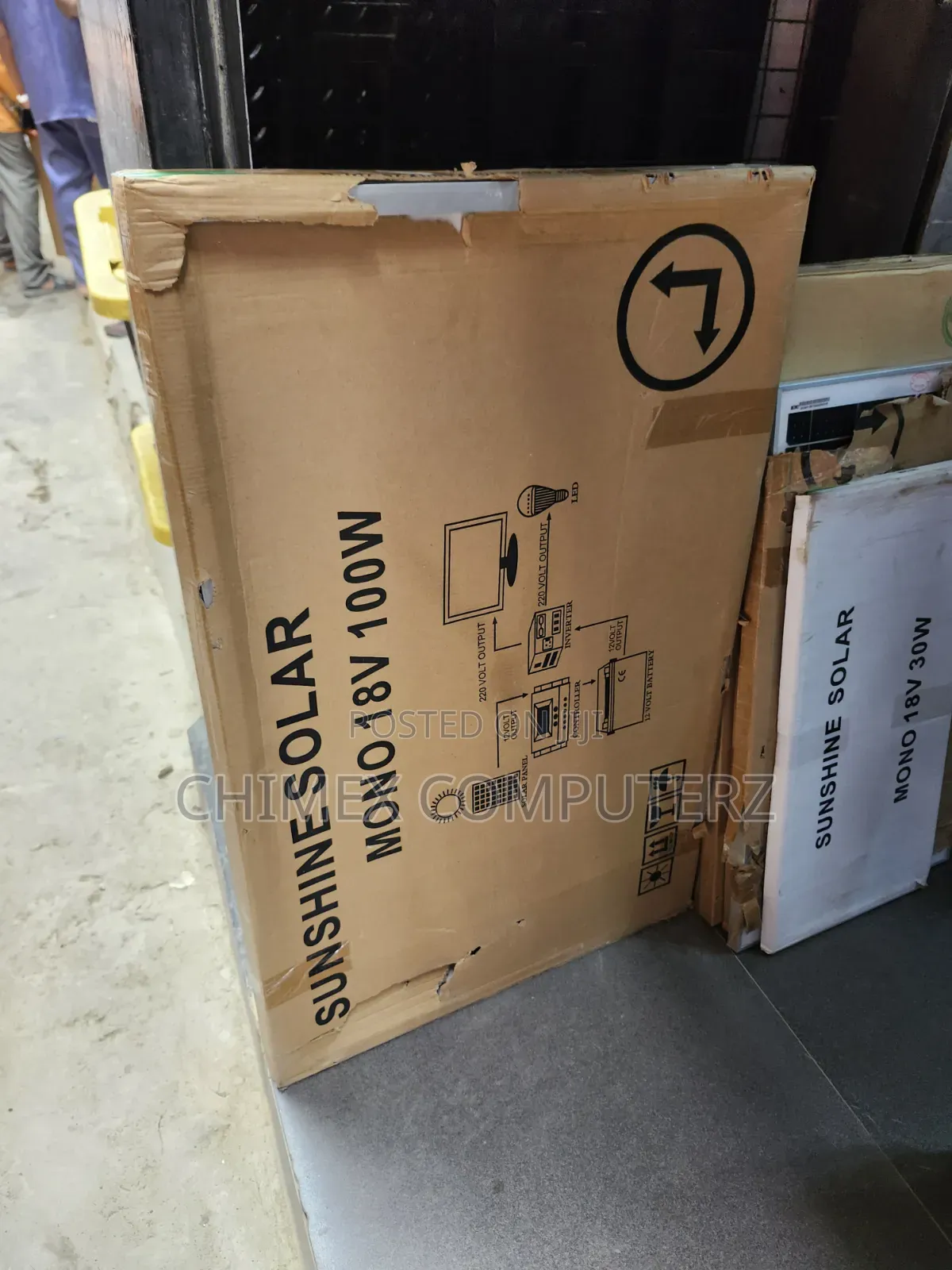 100w Solar Panel 18v Sunshine Panel