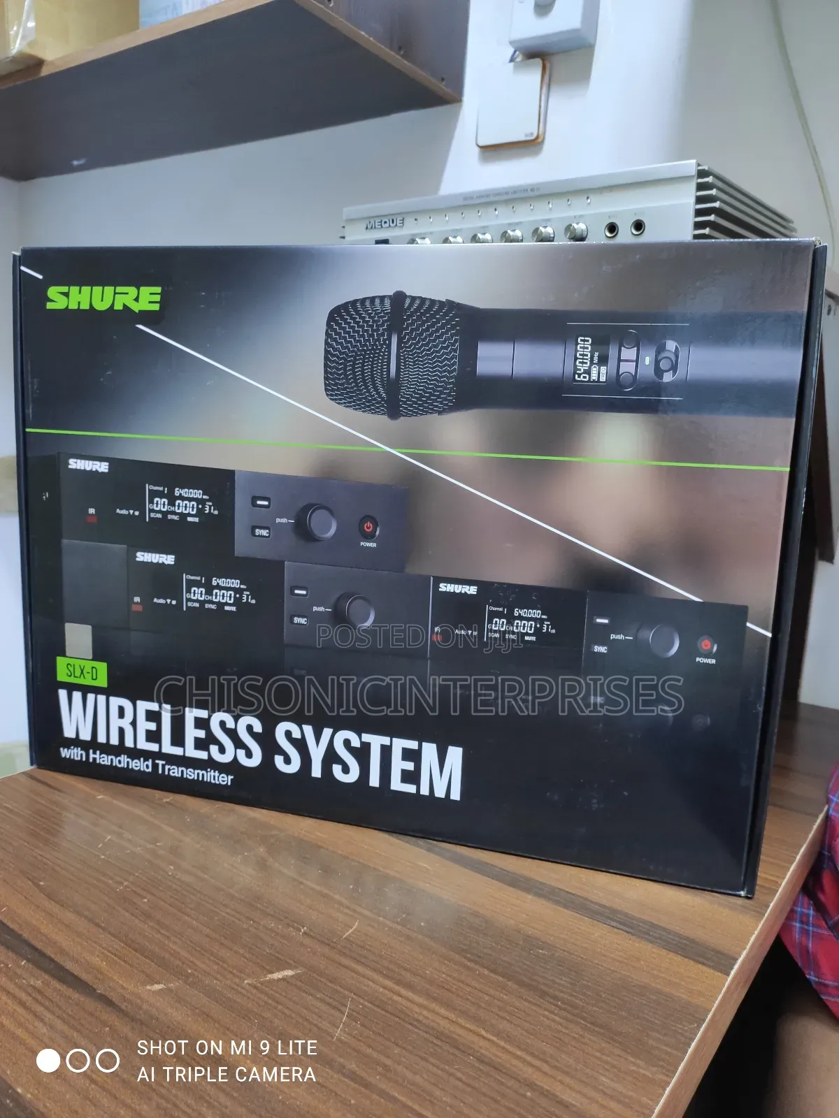 Shure Wireless Microphone SLX-D Dual Handle