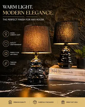 Black Table Lamp