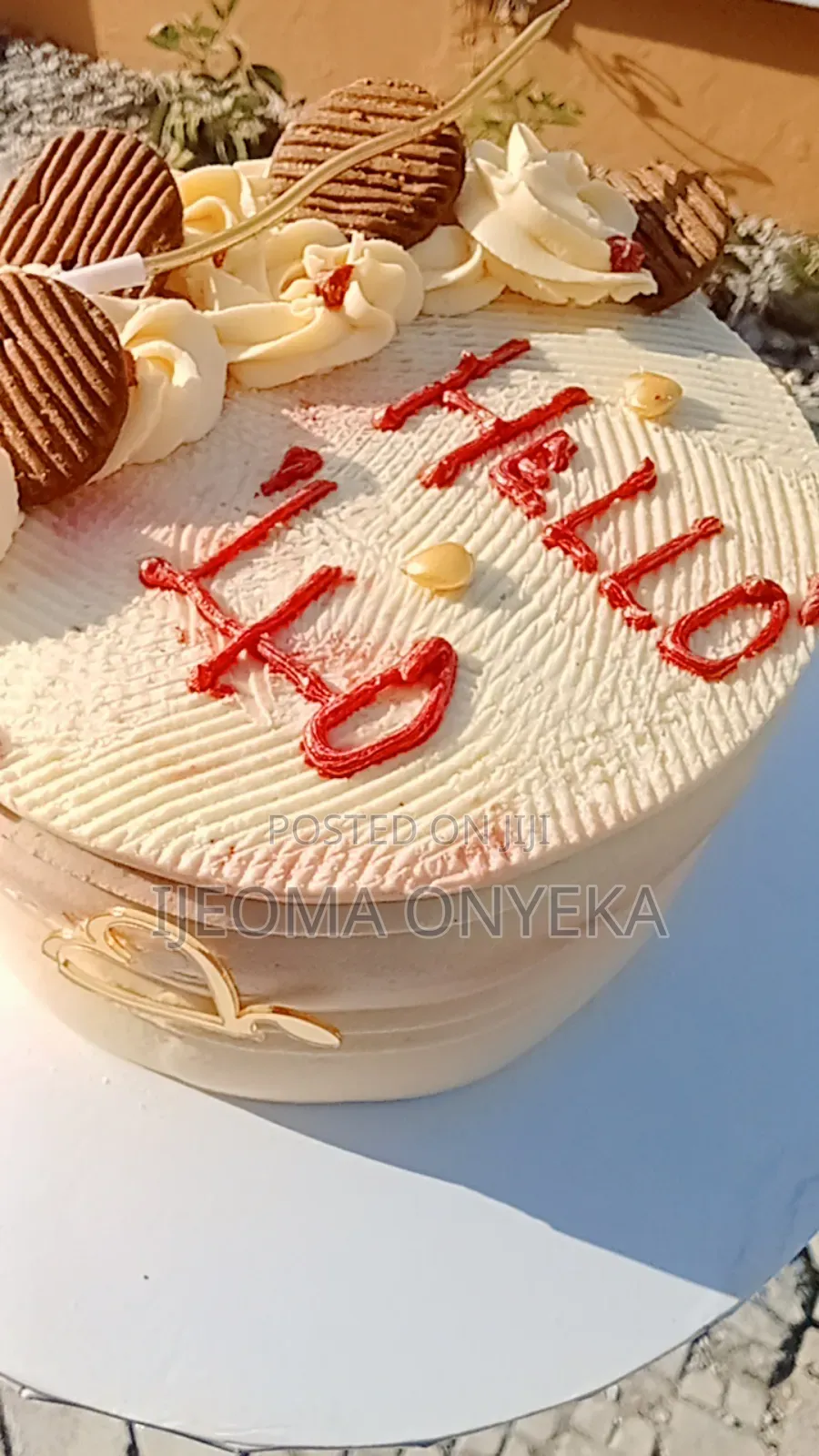 7" Double Layers Cake