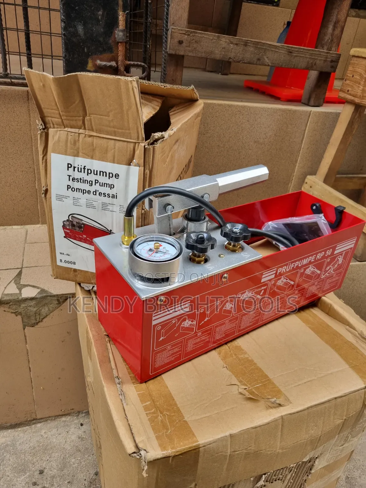 Hydrolic Manual Test Pump