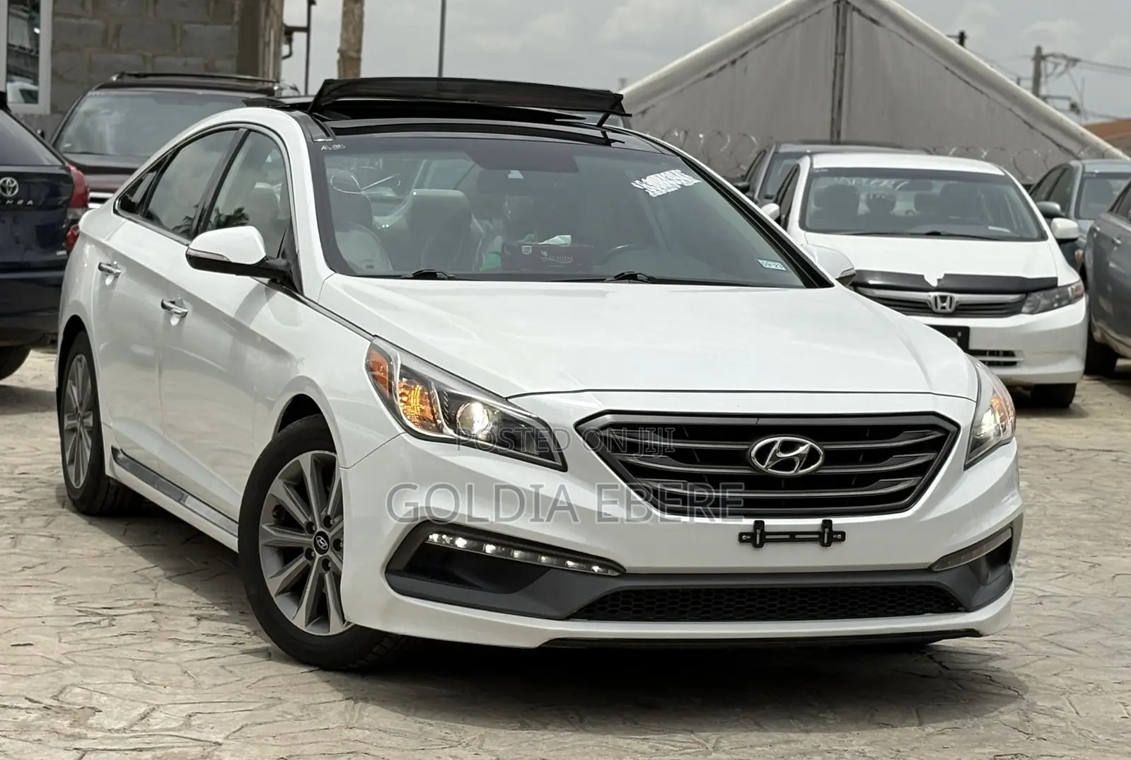 Hyundai Sonata 2016 White