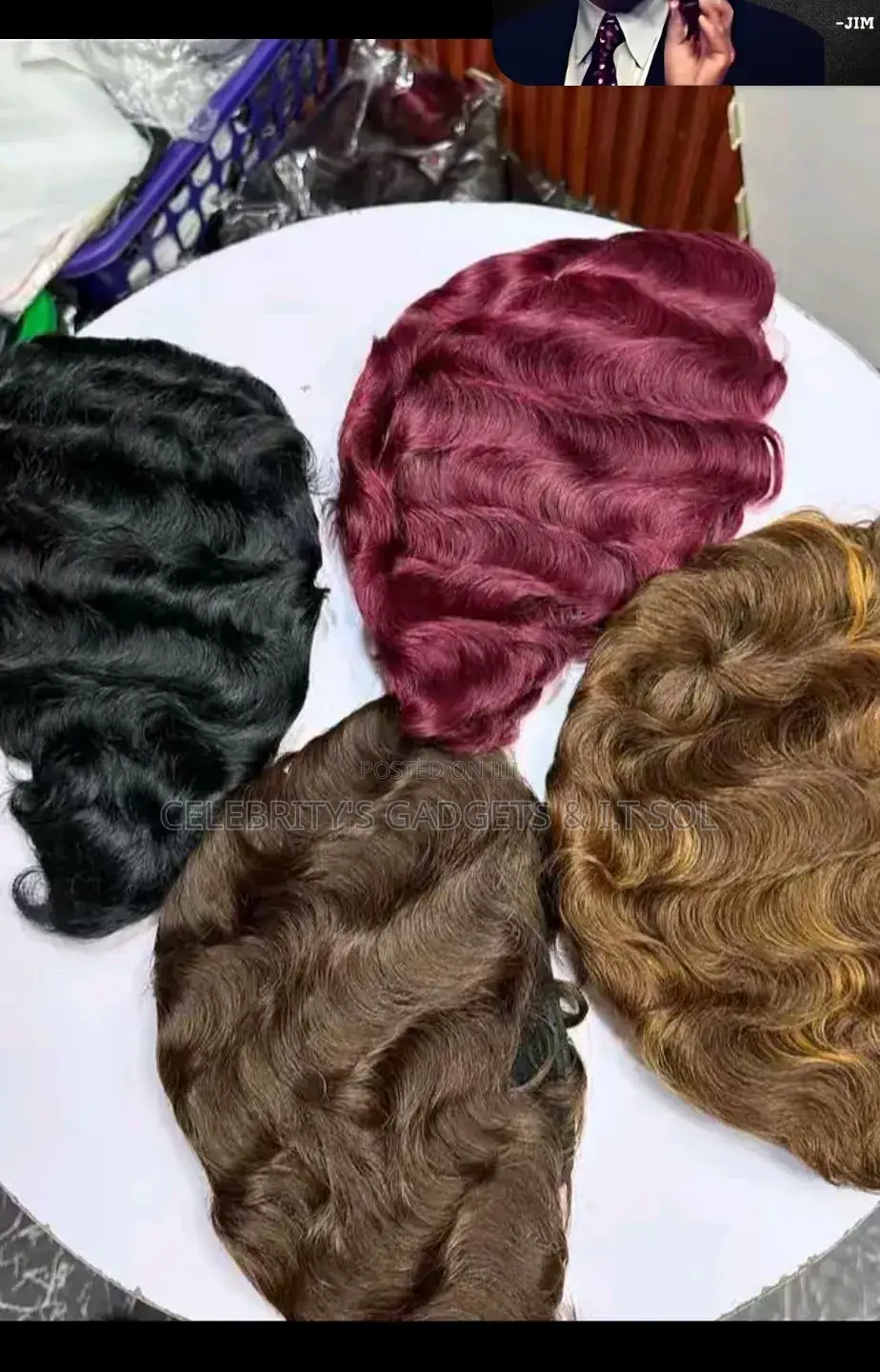 Finger Wave Wig