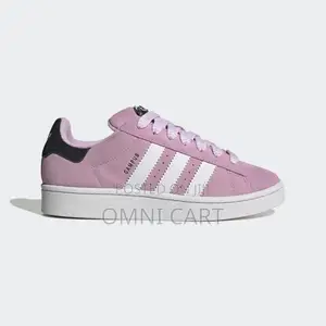 Adidas Originals Campus 00s Shoes Pink/White - Suede Platform Sneakers