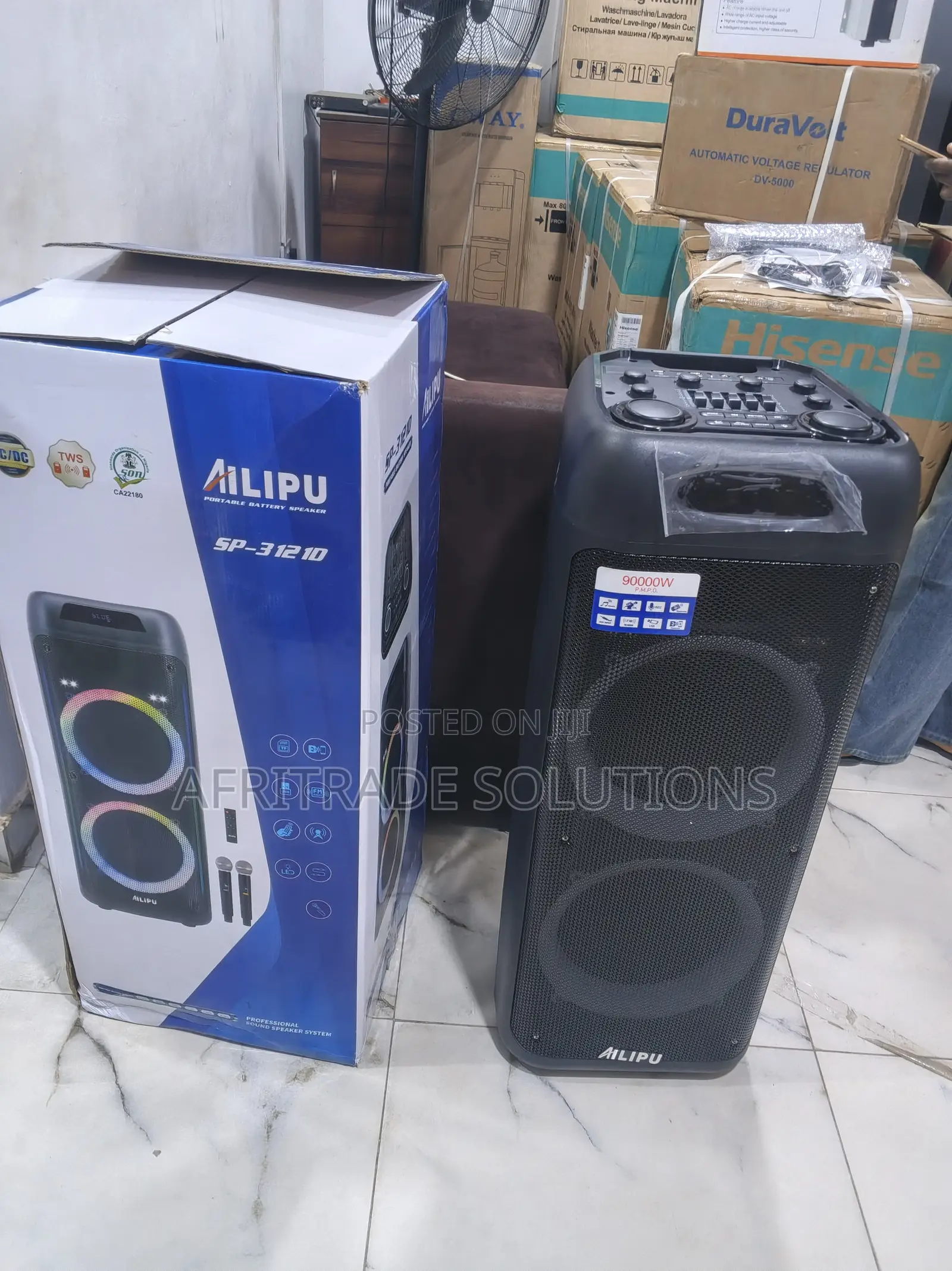 Ailipu Home Theatre + Mic – Ideal for Events Parties