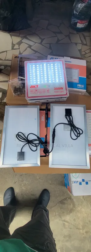 Solar Panel Flood Light