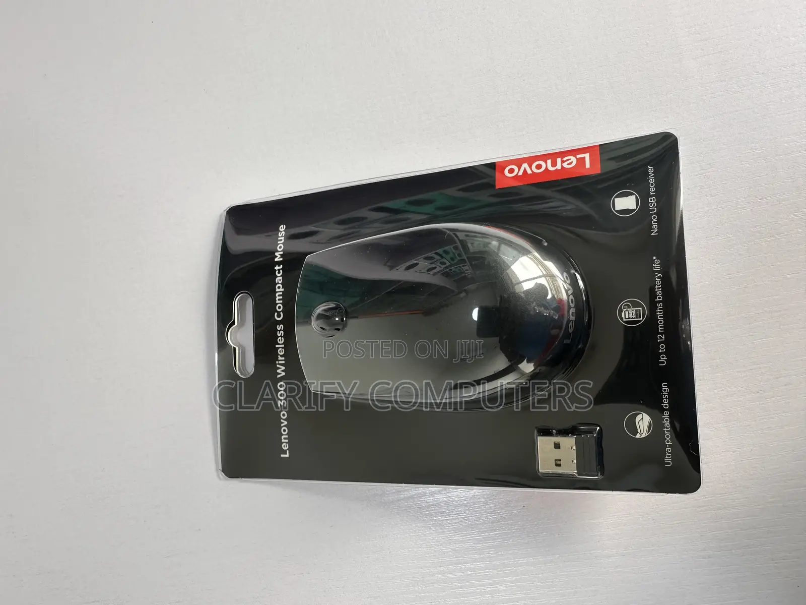 Lenovo 300 Wireless Compact Mouse