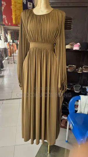 Luxury Pleated Gown