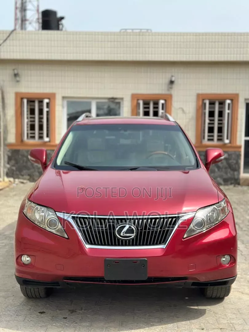 Red Lexus Rx 350 Rear Lexus RX 350 AWD 2012 Red don siyarwa - Kola Wole Farashi: ₦ 19,500,000 ...