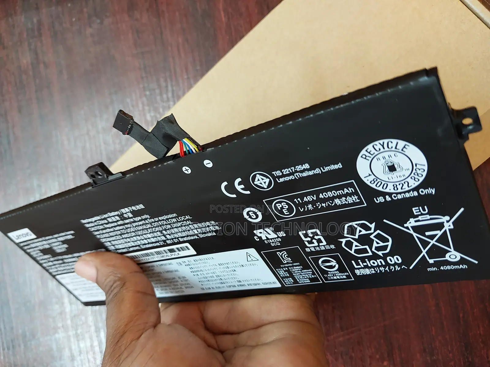 Lenovo L18m6pd1 Laptop Battery
