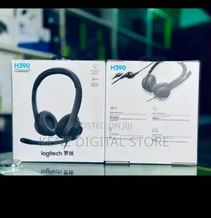 Brand New Logitech H390 Usb Computer Headset With Mic