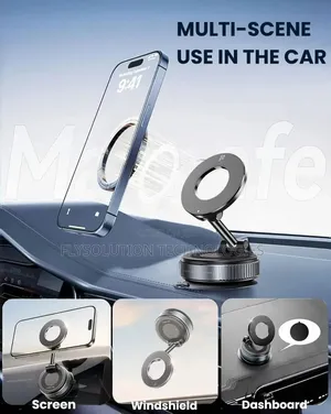 Vacuum Magnetic Suction Mount 360 Adjustable Free Phone Holder