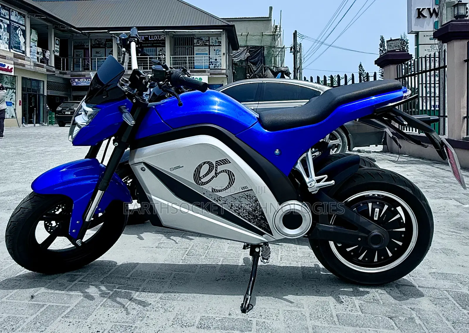 New Motorcycle 2024 Blue