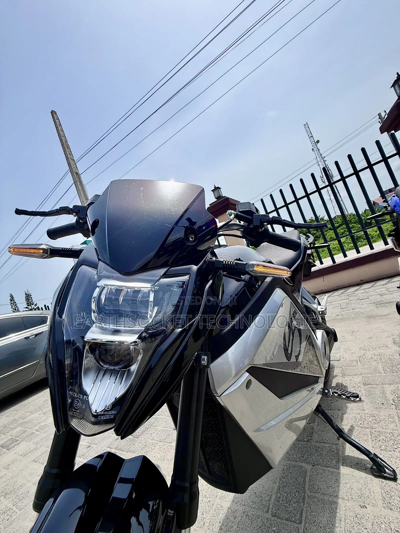 New Motorcycle 2024 Blue