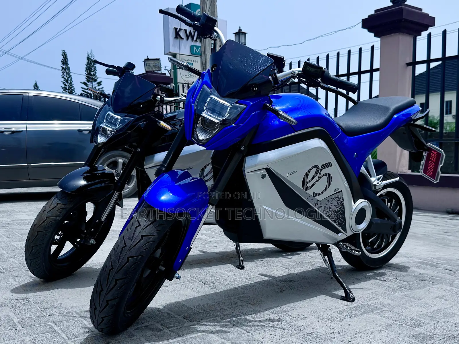 New Motorcycle 2024 Blue
