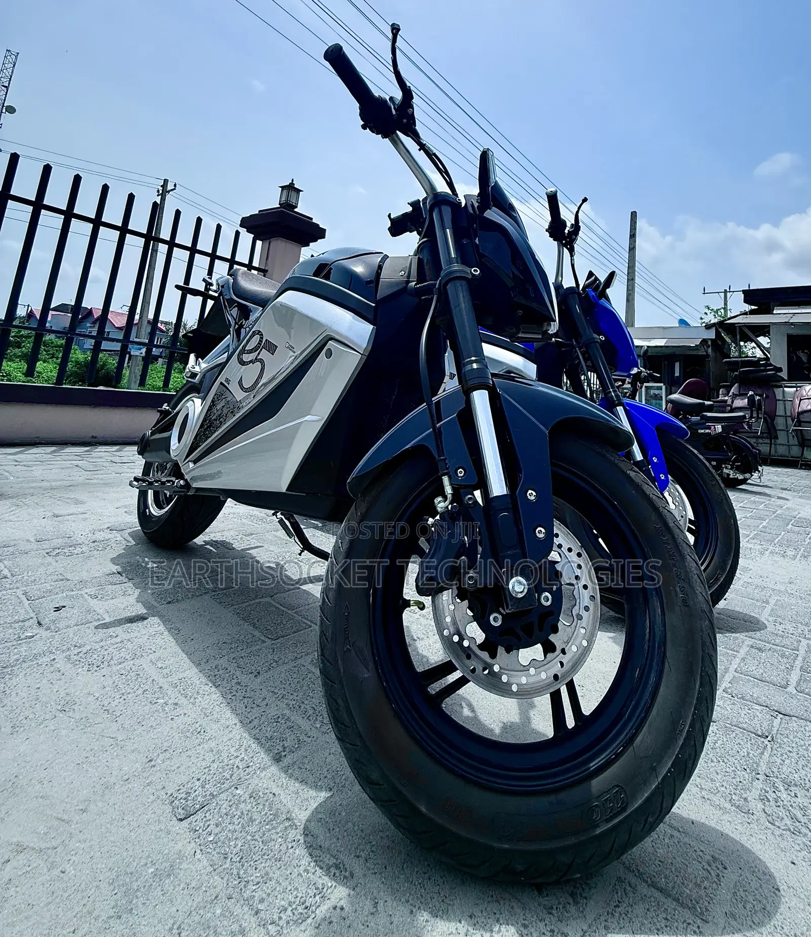 New Motorcycle 2024 Blue