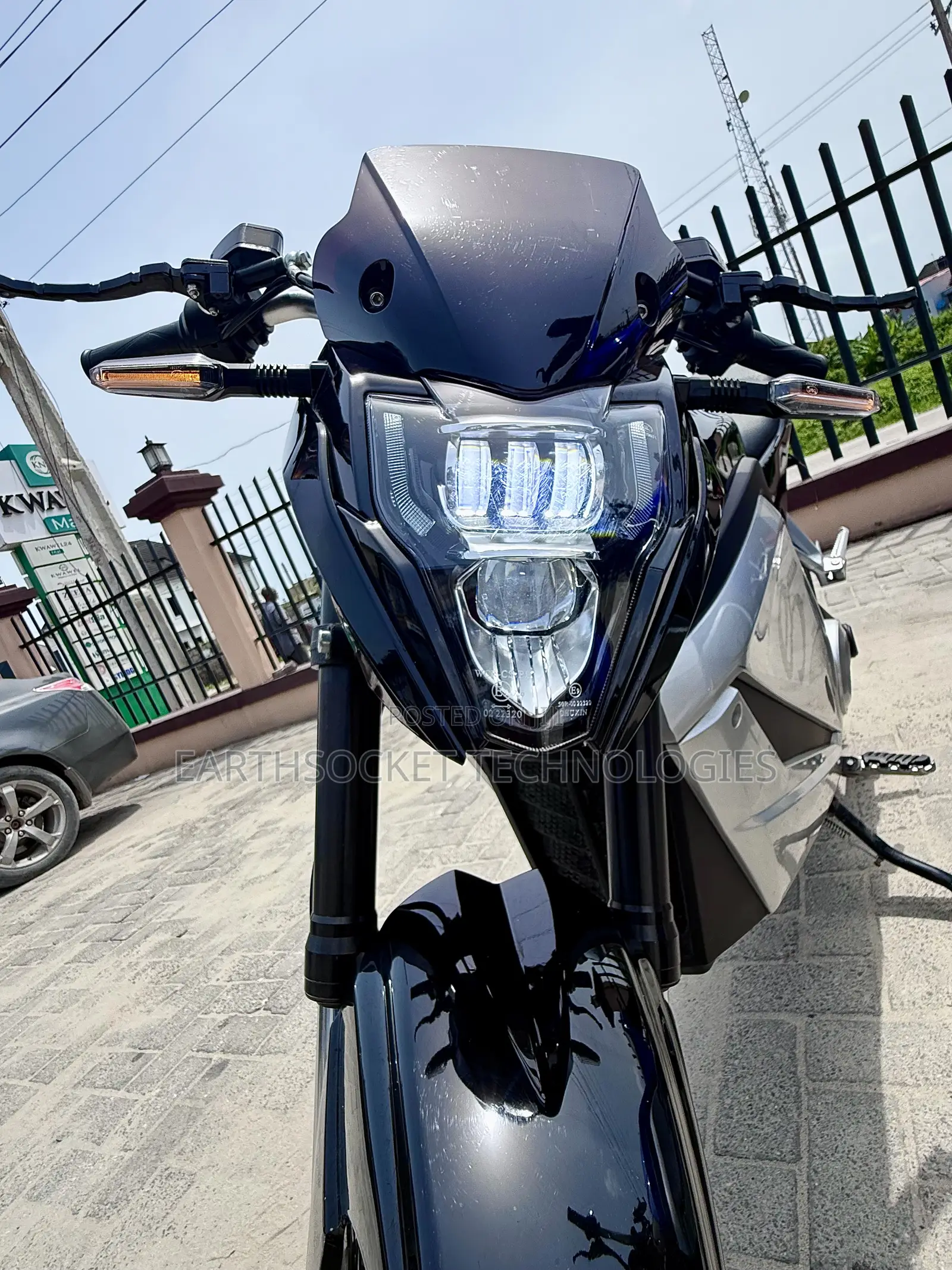 New Motorcycle 2024 Blue