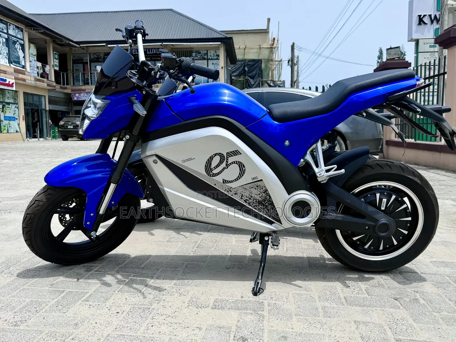 New Motorcycle 2024 Blue