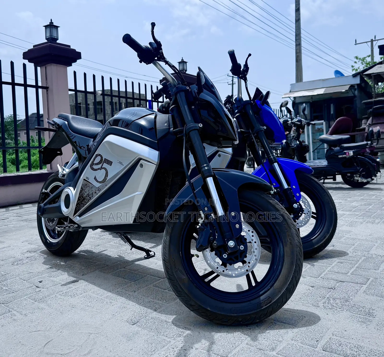 New Motorcycle 2024 Blue