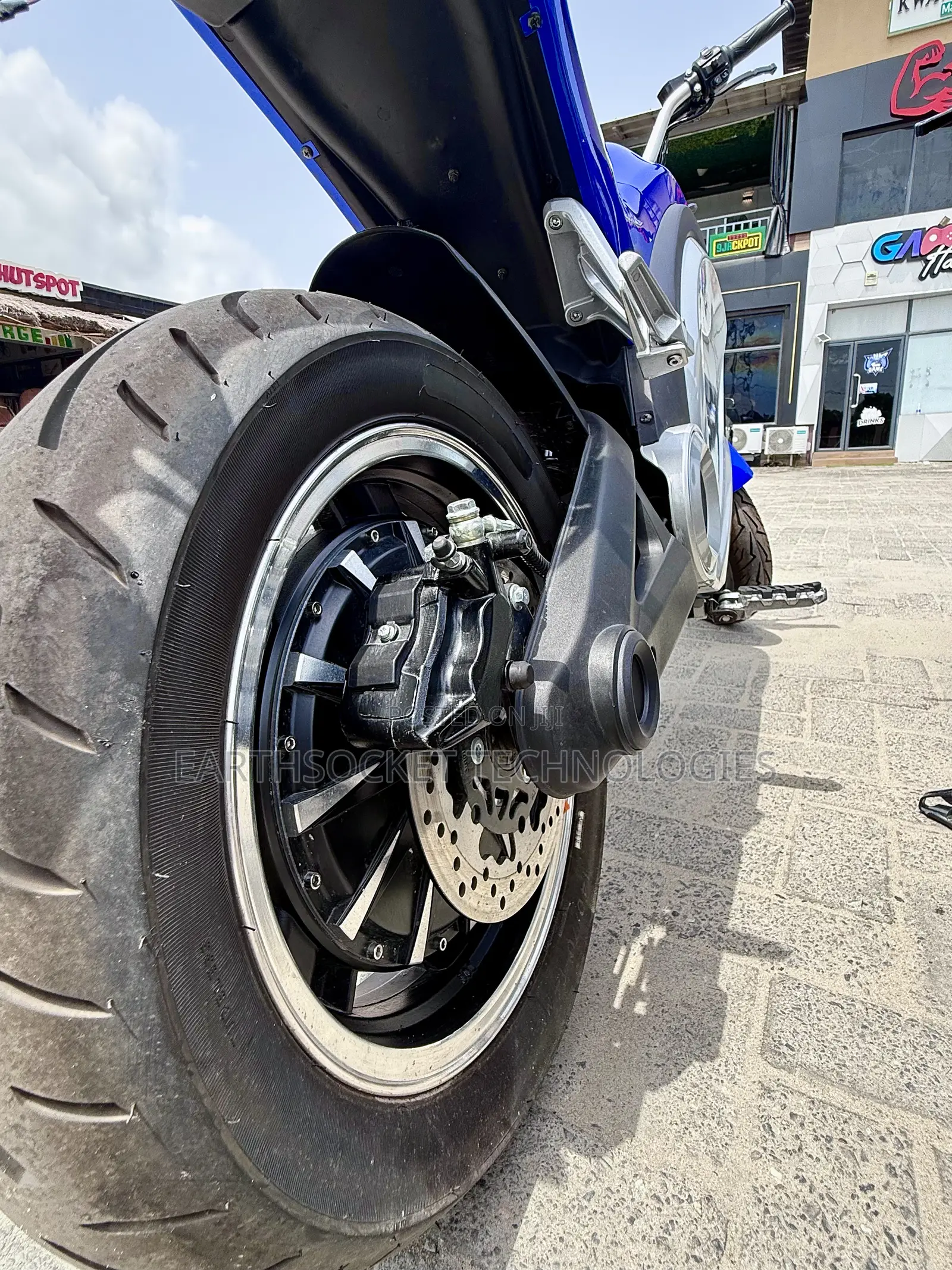 New Motorcycle 2024 Blue