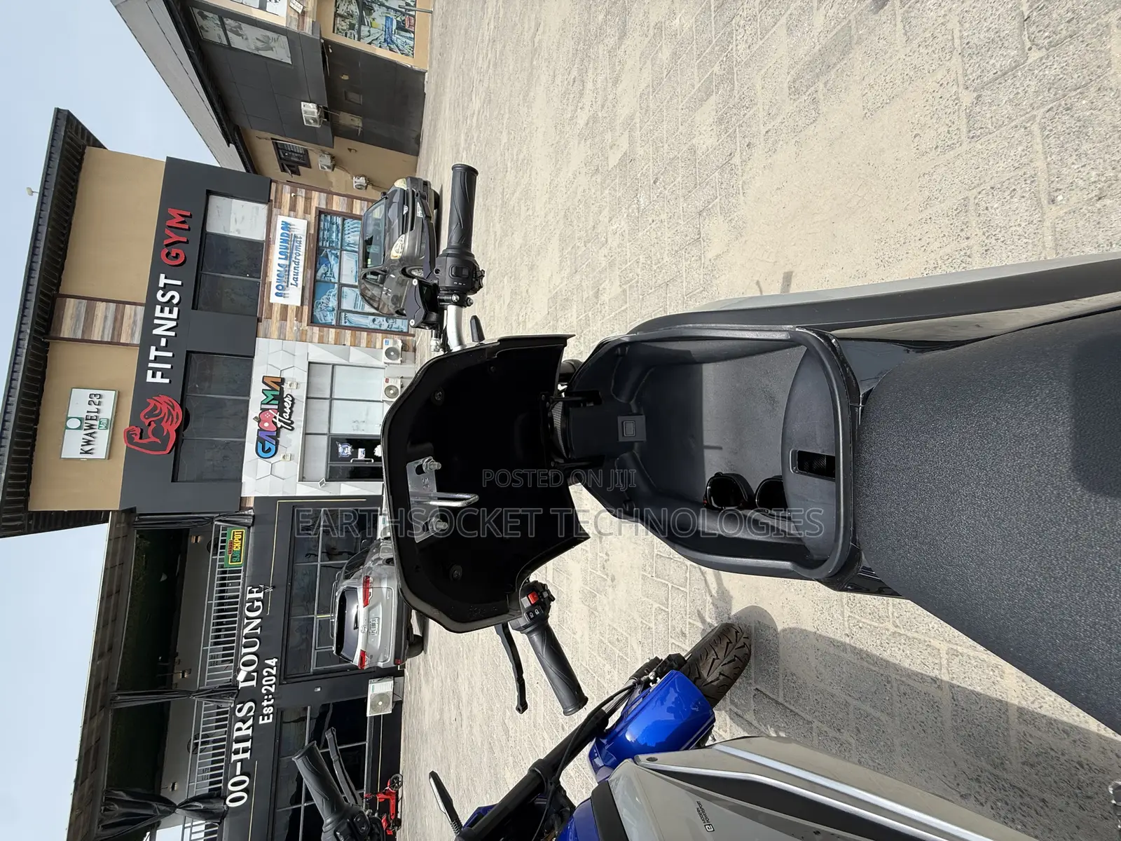 New Motorcycle 2024 Blue