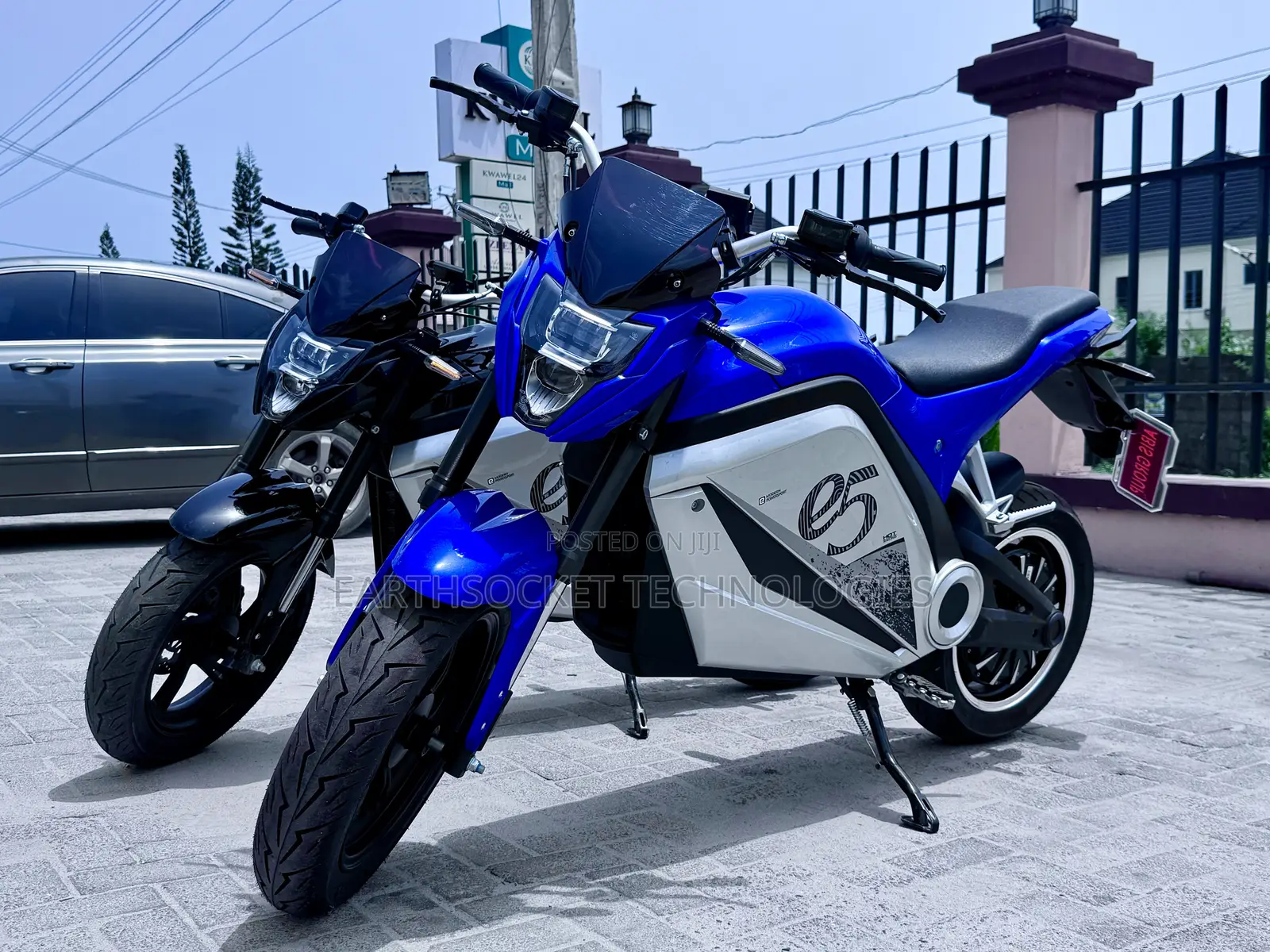 New Motorcycle 2024 Blue