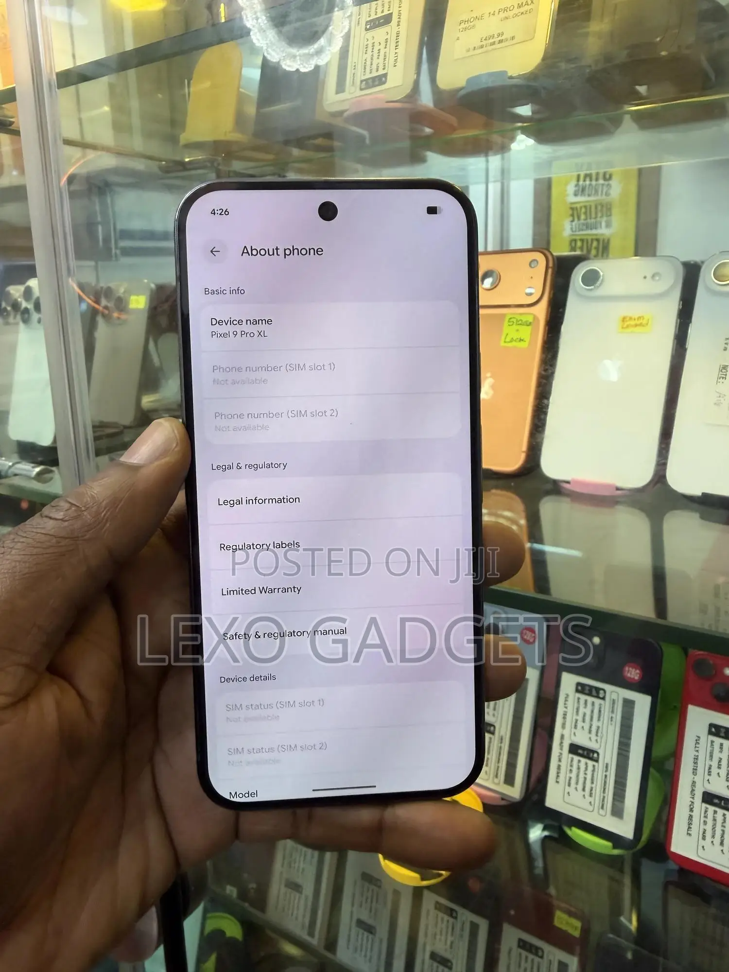 Google Pixel 9 Pro XL 256 GB Black