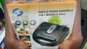 JDSMP 3-in-1 Snack Maker Designed for Sandwiches, Waffles, and Paninis