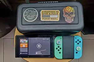 Nintendo Switch Standard Hack3d With Carrying Case and Joycon Adapter