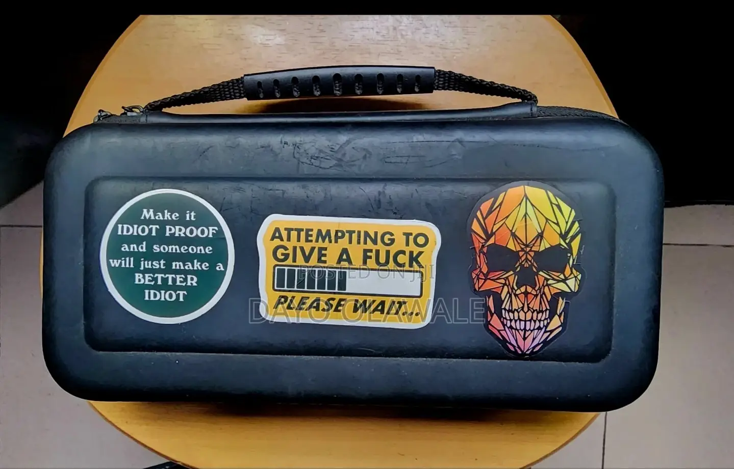 Nintendo Switch Standard Hack3d With Carrying Case and Joycon Adapter