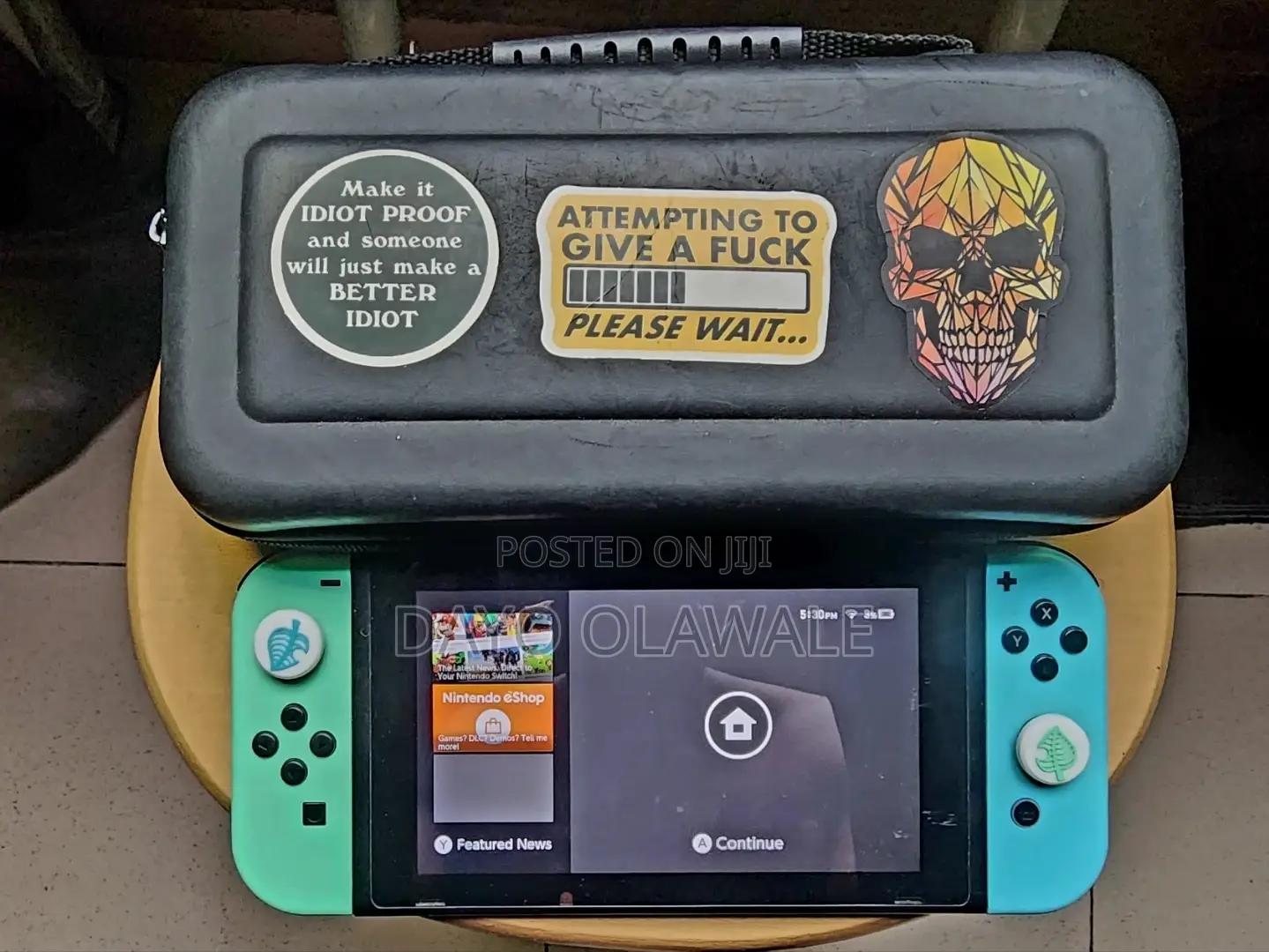 Nintendo Switch Standard Hack3d With Carrying Case and Joycon Adapter
