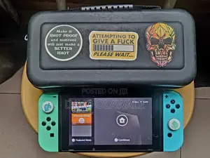 Nintendo Switch Standard Hack3d With Carrying Case and Joycon Adapter