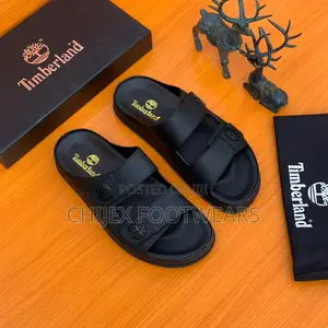 Quality Timberland Two Belts Slides! 