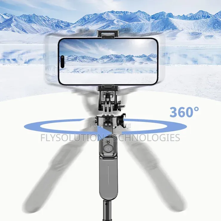 C08 Tripod Stand For Smartphones Live Streaming 360 Degree Rotation