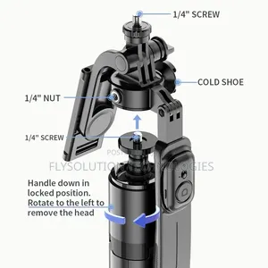 C08 Tripod Stand For Smartphones Live Streaming 360 Degree Rotation