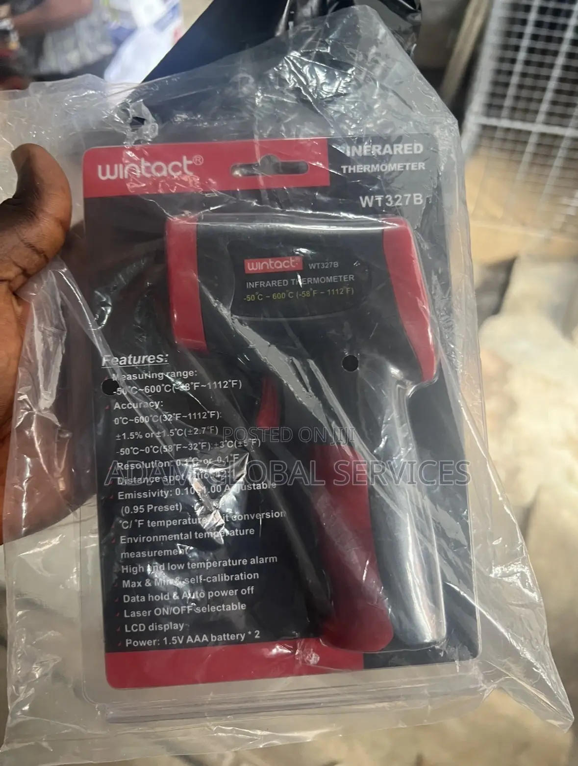 Wintact Wt327b Infrared Thermometer