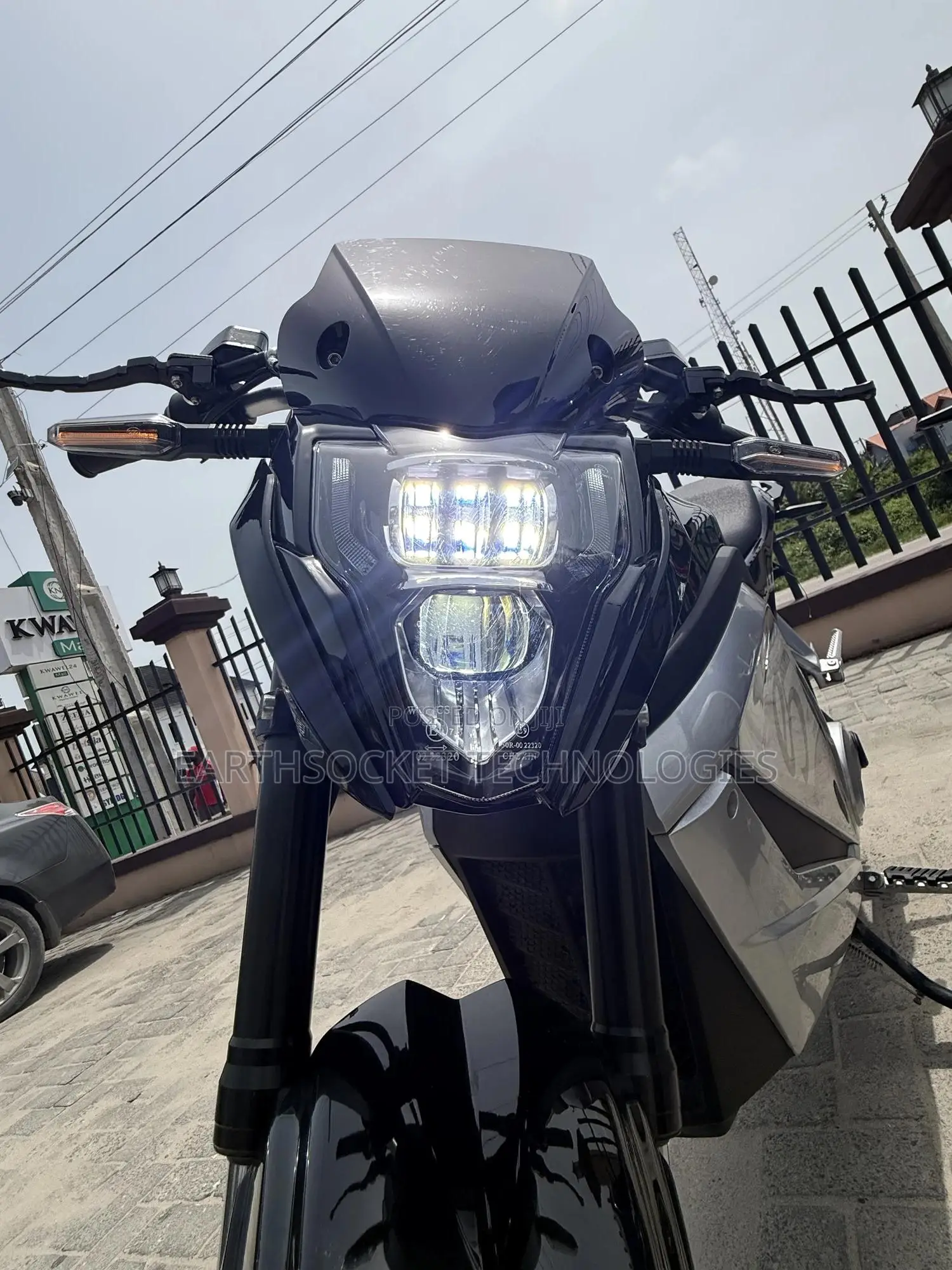 New Motorcycle 2024 Blue