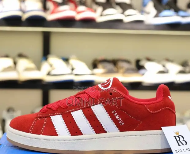 Adidas Originals Campus 00s Red/White - Suede Y2k Unisex Sneakers for sale  - Omni Cart  Price:  55,900 on Jiji.ng [Ikotun/Igando]