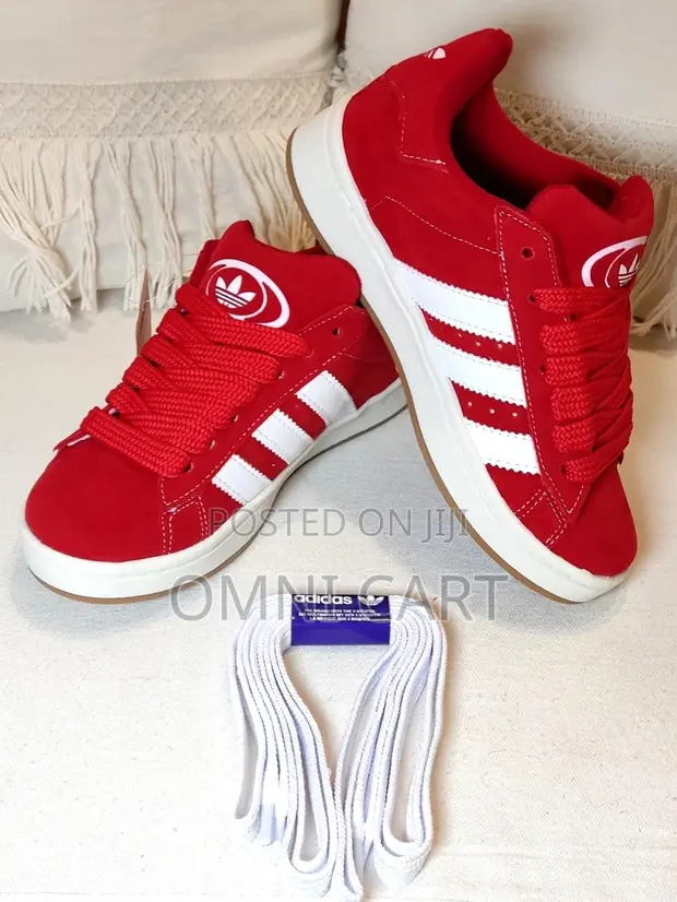 Adidas Originals Campus 00s Red/White - Suede Y2k Unisex Sneakers for sale  - Omni Cart  Price:  55,900 on Jiji.ng [Ikotun/Igando]