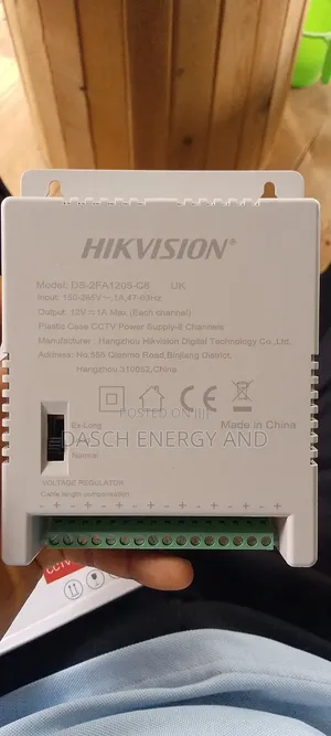 Hikvision 8 Channel Power Supply