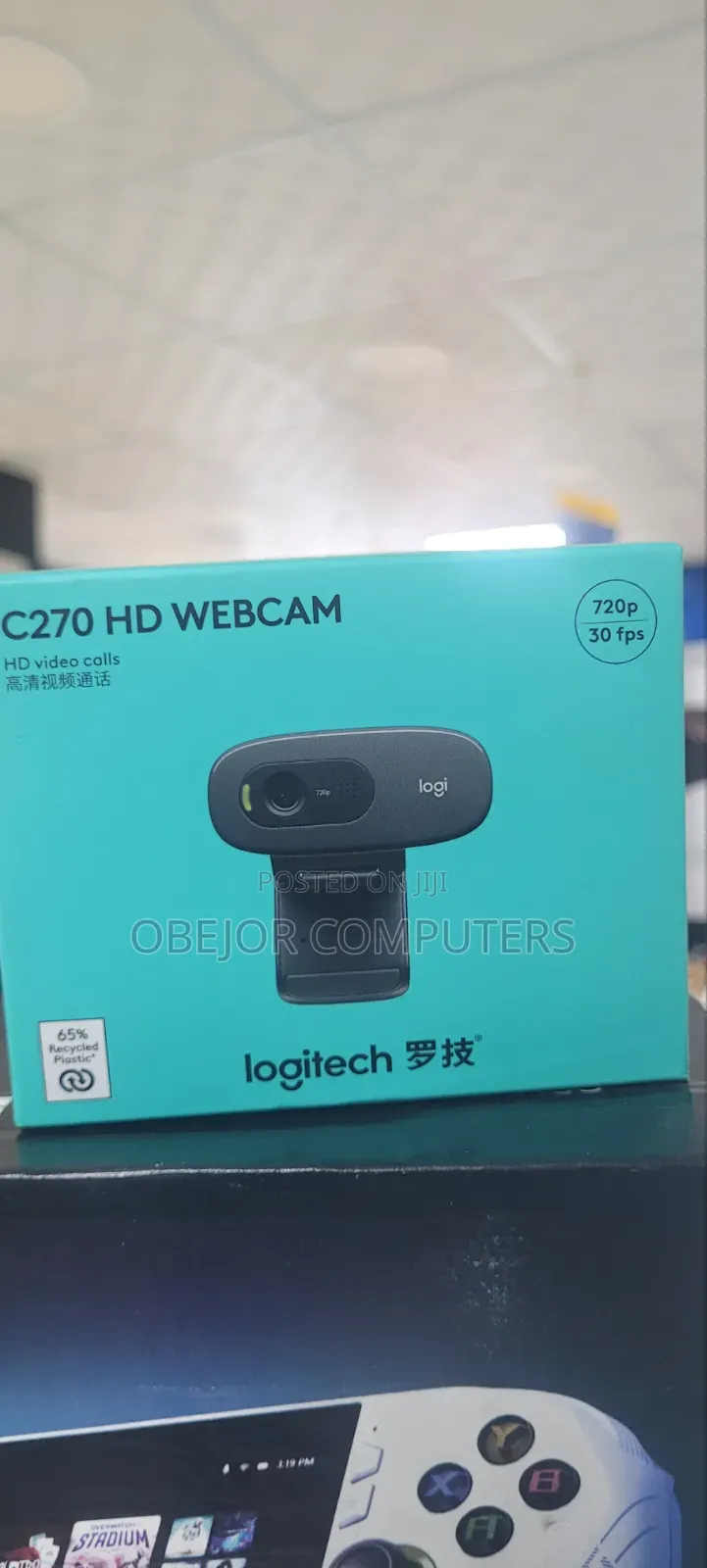 Logitech C270 Hd Webcam Hd 720p Video Calls With Dfov