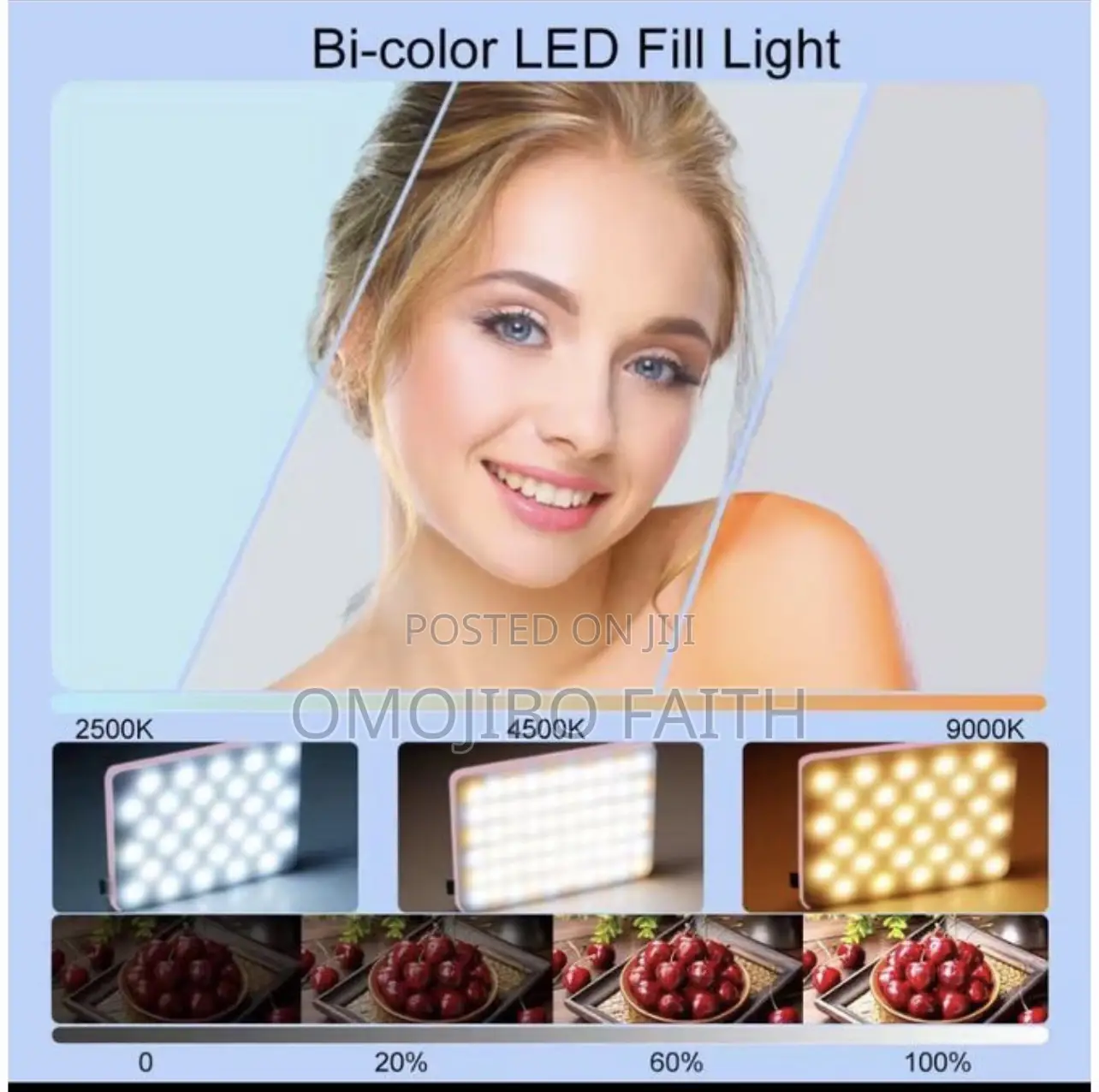 Influencers Rechargeable Light